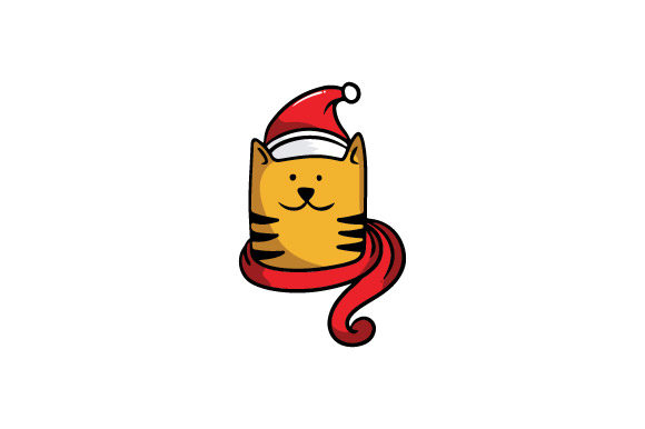 Animal Christmas Vector Illustration
