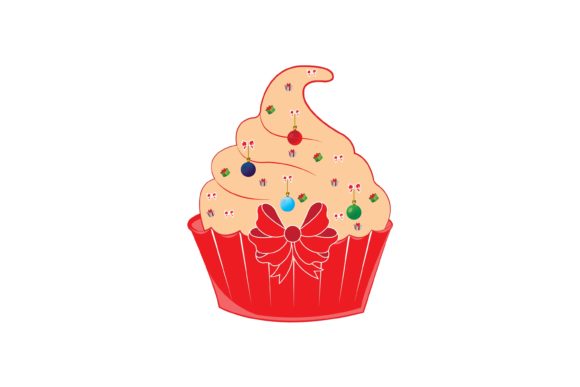 Christmas Cake Christmas 006 Illustrations for Handmade Creations