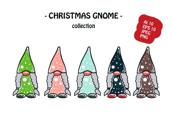 Christmas Gnome Pack Illustration Review for Branding and Marketing