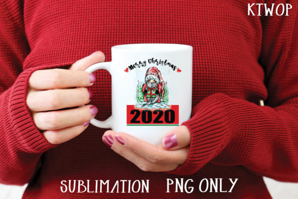 Christmas Gnome Sublimation Clipart 2020