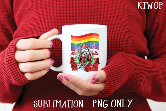 Christmas Gnome Sublimation LGBTQ PNG