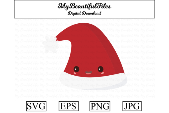 Christmas Hat Clipart Design for Festive Branding