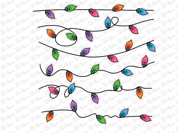 Christmas Lamp Illustrations