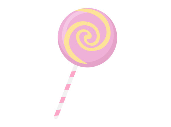 Christmas Lollipop Vector Illustration