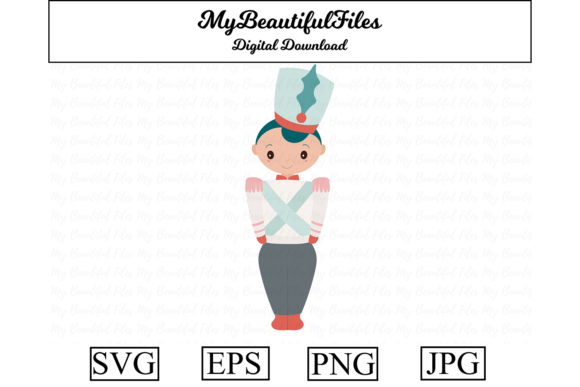 Christmas Nutcracker Clipart Design