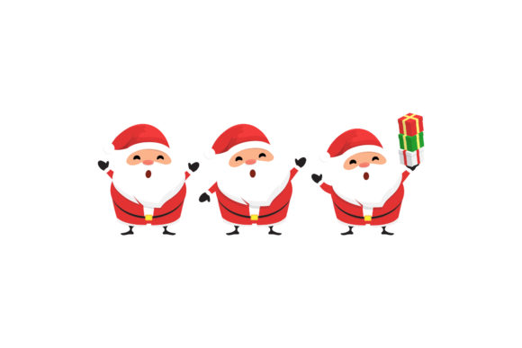 Christmas Santa Cute Illustration Set Review