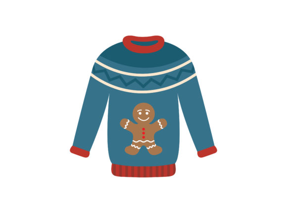 Christmas Sweater Vector Illustration
